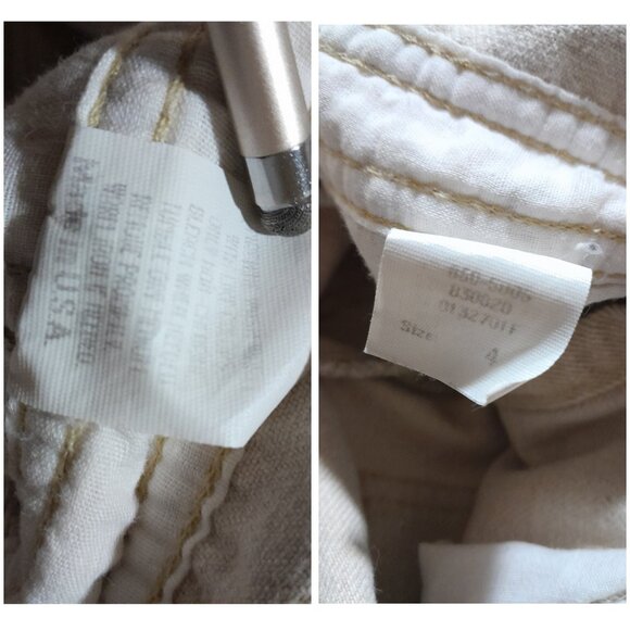 Vintage USA Made Oshkosh Genuine Article Overalls sz 4 Boy's - Picture 4 of 6